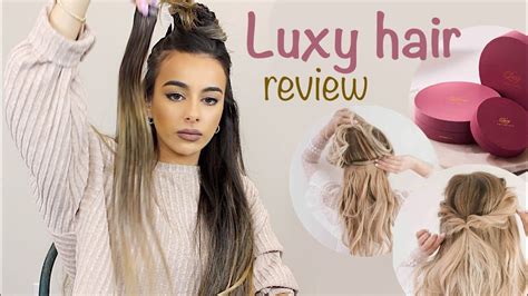 Clip-in Luxy Hair extensions are made from 100 remy human hair and feature a combination of varied hair lengths to mimic your natural hair best (also known as single-drawn hair). . Luxy extensions